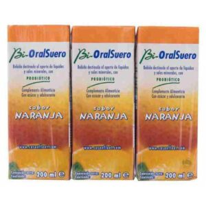 244107 - BIORALSUERO NARANJA PACK 3 BRICK X 200ML