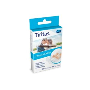 165607 - TIRITAS TRANSPARENTES 20 UDS