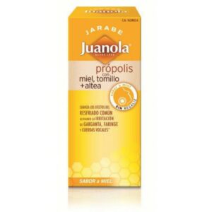 162882 - JUANOLA PROPOLIS JARABE CON MIEL TOMILLO Y ALTEA