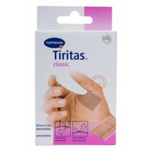 153007 - TIRITAS CLASSIC PRECORTADA 6X50CM 5 UDS